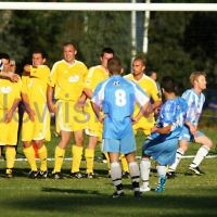 North Caulfield Soccer V Peninsula Strikers. 17-4-11.  Photo: Peter Haskin