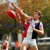 AJAX football. Round 1, 2011 vs Fitzroy. 9-4-11. Photo: Peter Haskin