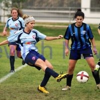 15-5-11. Soccer. Maccabi Women v Box Hill. Photo: Peter Haskin 15-5-11. Soccer. Maccabi Women v Box Hill. Photo: Peter Haskin