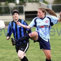 15-5-11. Soccer. Maccabi Women v Box Hill. Photo: Peter Haskin 15-5-11. Soccer. Maccabi Women v Box Hill. Photo: Peter Haskin