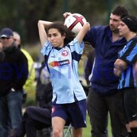 15-5-11. Soccer. Maccabi Women v Box Hill. Photo: Peter Haskin 15-5-11. Soccer. Maccabi Women v Box Hill. Photo: Peter Haskin