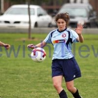 15-5-11. Soccer. Maccabi Women v Box Hill. Photo: Peter Haskin 15-5-11. Soccer. Maccabi Women v Box Hill. Photo: Peter Haskin