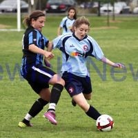15-5-11. Soccer. Maccabi Women v Box Hill. Photo: Peter Haskin 15-5-11. Soccer. Maccabi Women v Box Hill. Photo: Peter Haskin