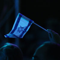 Yom ha atzmaut 2011. Celebrations at St Kilda Town Hall for Israel's 63rd birthday. Photo: Peter Haskin