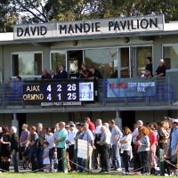 AJAX v Ormond. 30-4-11. The new Richard Pratt scoreboard. Photo: Peter Haskin AJAX v Ormond. 30-4-11. The new Richard Pratt scoreboard. Photo: Peter Haskin