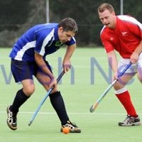 Maccabi Hockey Club v Latrobe. 1-5-11. Damien Suss. Photo: Peter Haskin Maccabi Hockey Club v Latrobe. 1-5-11. Damien Suss. Photo: Peter Haskin
