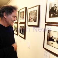 17-7-11. Opening of the Lex Mrocki "Seen and Unseen" photographic exhibtion at Melbourne's Jewish Museum. Arnold Zable. Photo: Peter Haskin 17-7-11. Opening of the Lex Mrocki "Seen and Unseen" photographic exhibtion at Melbourne's Jewish Museum. Arnold Zable. Photo: Peter Haskin