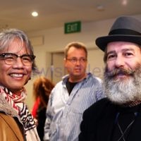 17-7-11. Opening of the Lex Mrocki "Seen and Unseen" photographic exhibtion at Melbourne's Jewish Museum. Emmanuel Santos. Photo: Peter Haskin 17-7-11. Opening of the Lex Mrocki "Seen and Unseen" photographic exhibtion at Melbourne's Jewish Museum. Emmanuel Santos. Photo: Peter Haskin