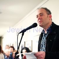 17-7-11. Opening of the Lex Mrocki "Seen and Unseen" photographic exhibtion at Melbourne's Jewish Museum. Lionel Mrocki. Photo: Peter Haskin 17-7-11. Opening of the Lex Mrocki "Seen and Unseen" photographic exhibtion at Melbourne's Jewish Museum. Lionel Mrocki. Photo: Peter Haskin