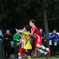 3-7-11. Maccabi Nth Caulfield Soccer Club v Waverley. Photo: Peter Haskin