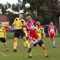 3-7-11. Maccabi Nth Caulfield Soccer Club v Waverley. Photo: Peter Haskin