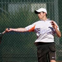 20-8-11. Maccabi Tennis pennant finals. Paul Arber. Photo: Peter Haskin