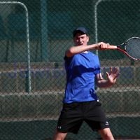 20-8-11. Maccabi Tennis pennant finals. Luke Goldberg. Photo: Peter Haskin
