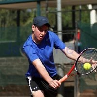 20-8-11. Maccabi Tennis pennant finals. Luke Goldberg. Photo: Peter Haskin