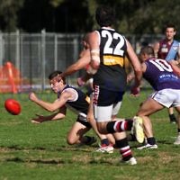 27-8-11. AJAX v Old Essendon. Photo: Peter Haskin