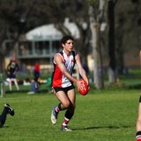 27-8-11. AJAX v Old Essendon. Photo: Peter Haskin
