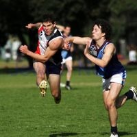 27-8-11. AJAX v Old Essendon. Photo: Peter Haskin