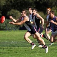 27-8-11. AJAX v Old Essendon. Photo: Peter Haskin