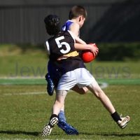 28-8-11. AJAX U 11 Comets grand final v East Malvern. Photo: Peter Haskin 28-8-11. AJAX U 11 Comets grand final v East Malvern. Photo: Peter Haskin