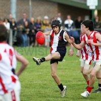 28-8-11. AJAX Under 12 Jets premiers 2011, defeating Mordialloc Braeside. Photo: Peter Haskin 28-8-11. AJAX Under 12 Jets premiers 2011, defeating Mordialloc Braeside. Photo: Peter Haskin