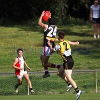 AJAX v Werribee. Second semi final. 3-9-11. Photo: Peter Haskin