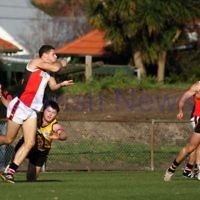 AJAX v Werribee. Second semi final. 3-9-11. Photo: Peter Haskin