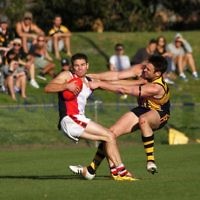 AJAX v Werribee. Second semi final. 3-9-11. Photo: Peter Haskin