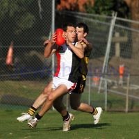 AJAX v Werribee. Second semi final. 3-9-11. Photo: Peter Haskin