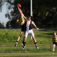 AJAX v Werribee. Second semi final. 3-9-11. Photo: Peter Haskin