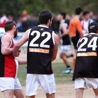 AJAX U 17 Premiers v St Bernards. Photo: Peter Haskin AJAX U 17 Premiers v St Bernards. Photo: Peter Haskin