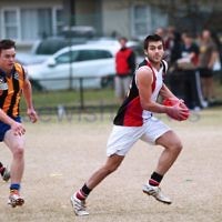 AJAX U 17 Premiers v St Bernards. Photo: Peter Haskin AJAX U 17 Premiers v St Bernards. Photo: Peter Haskin