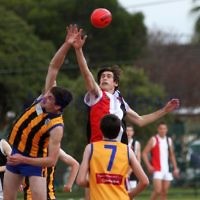 AJAX U 17 Premiers v St Bernards. Photo: Peter Haskin AJAX U 17 Premiers v St Bernards. Photo: Peter Haskin
