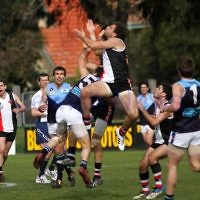 10-9-11. Ajax V Old Camberwell, Preliminary Final. Jason Seidl. Photo: Peter Haskin 10-9-11. Ajax V Old Camberwell, Preliminary Final. Jason Seidl. Photo: Peter Haskin