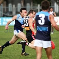 10-9-11. Ajax V Old Camberwell, Preliminary Final. Ari Lewski. Photo: Peter Haskin 10-9-11. Ajax V Old Camberwell, Preliminary Final. Ari Lewski. Photo: Peter Haskin