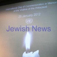25-1-12. International Day of Commemoration in memory of the Victims of the Holocaust. Jewish Holocaust Centre, Elsternwick. Photo: Peter Haskin