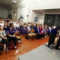 25-1-12. International Day of Commemoration in memory of the Victims of the Holocaust. Jewish Holocaust Centre, Elsternwick. Josh Frydenberg. Photo: Peter Haskin