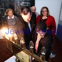 25-1-12. International Day of Commemoration in memory of the Victims of the Holocaust. Jewish Holocaust Centre, Elsternwick. Photo: Peter Haskin