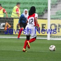 17-2-12. Girls with Heart exhibition match at AAMI Park. Photo: Peter Haskin