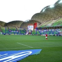 17-2-12. Girls with Heart exhibition match at AAMI Park. Photo: Peter Haskin