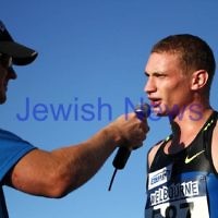 15-4-12. Athletics Australia Nationals at Lakeside Stadium Albert Park. Steve Soloman, defending national 400m champion. Photo: Peter Haskin 15-4-12. Athletics Australia Nationals at Lakeside Stadium Albert Park. Steve Soloman, defending national 400m champion. Photo: Peter Haskin