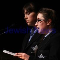 Yom Hashoah 2012. Robert Blackwood Hall, Monash University. Photo: Peter Haskin