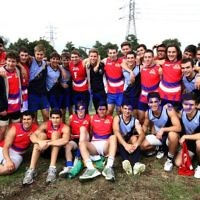 25-3-12. Unity Cup 2012. MUJU and Mt Scopus team shot. Photo: Peter Haskin 25-3-12. Unity Cup 2012. MUJU and Mt Scopus team shot. Photo: Peter Haskin