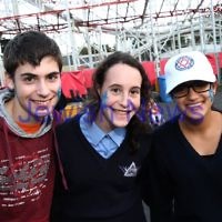 Yom Ha atzmaut 2012 at Luna Park, St Kilda. Photo: Peter Haskin
