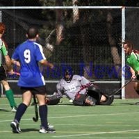 29-4-12. Maccabi Hocky Club v Ballarat. Photo: Peter Haskin 29-4-12. Maccabi Hocky Club v Ballarat. Photo: Peter Haskin