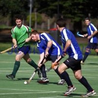 29-4-12. Maccabi Hocky Club v Ballarat. Photo: Peter Haskin 29-4-12. Maccabi Hocky Club v Ballarat. Photo: Peter Haskin