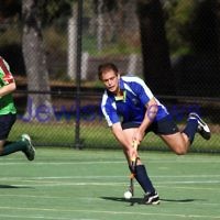 29-4-12. Maccabi Hocky Club v Ballarat. Photo: Peter Haskin 29-4-12. Maccabi Hocky Club v Ballarat. Photo: Peter Haskin