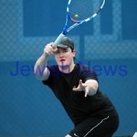 Maccabi Tennis pennent . 26-5-12. Simon Goldberg. Photo: Peter Haskin