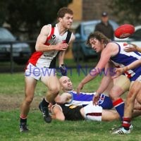 AJAX v Oakleigh. 26-5-12. Photo: Peter Haskin AJAX v Oakleigh. 26-5-12. Photo: Peter Haskin