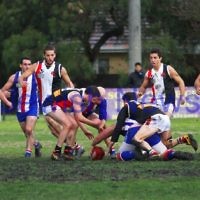 AJAX v Oakleigh. 26-5-12. Photo: Peter Haskin AJAX v Oakleigh. 26-5-12. Photo: Peter Haskin