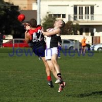 21-7-212. AJAX v Old Brighton at Brighton Beach Oval. Photo: Peter Haskin 21-7-212. AJAX v Old Brighton at Brighton Beach Oval. Photo: Peter Haskin